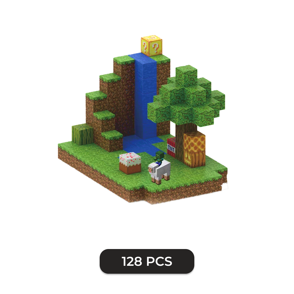 3D Minecraft Nature